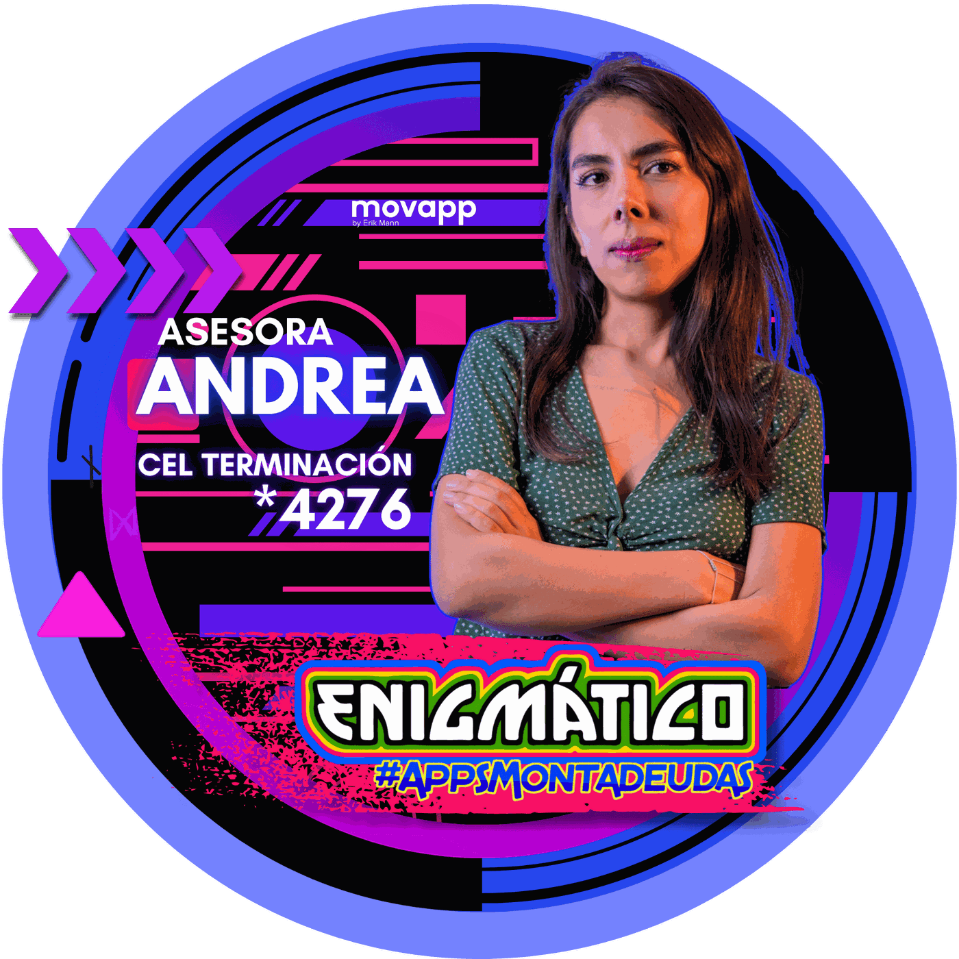 Andrea, asesor de Enigmático Apps