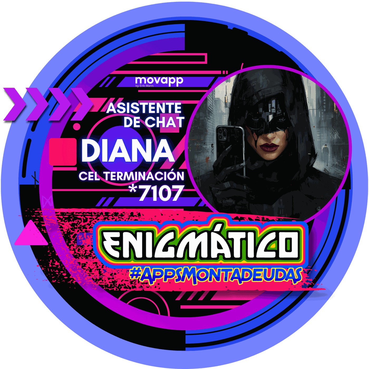 Diana, asesor de Enigmático Apps