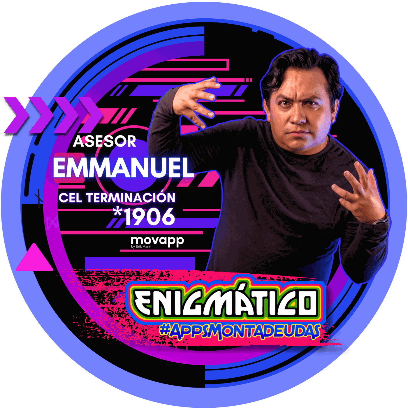 Emmanuel, asesor de Enigmático Apps